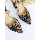 Elegantné sandálky s leopardím vzorom