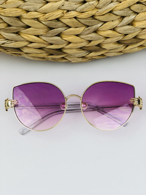 Dámske fialové slnečné okuliare