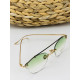 Dámske zelené slnečné okuliare
