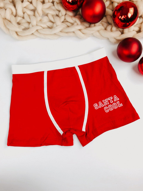 Vianočné pánske boxerky Santa Cool