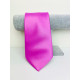 Pánska fialová saténová kravata - KAZOVÉ