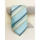 Pánska bielo-modrá kravata