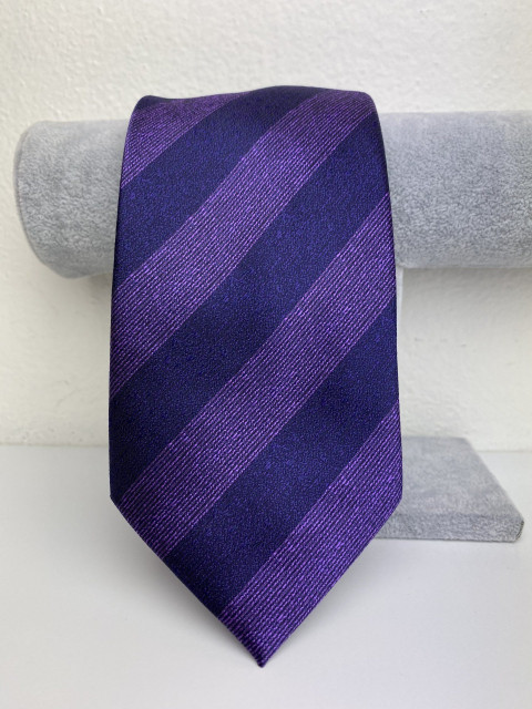 Pánska fialová kravata 1