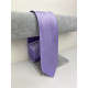 Pánska svetlá fialová saténová úzka kravata