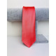 Pánska korálová saténová úzka kravata