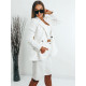 Dámsky biely kostým sako + nohavice