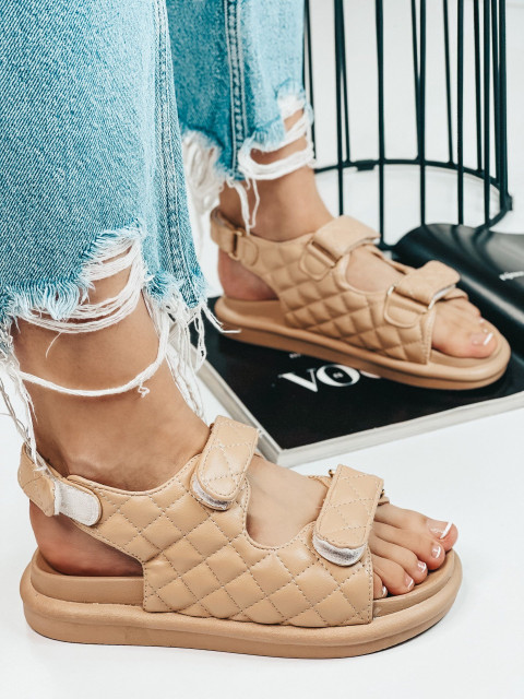 Dámske béžové sandále Roxy