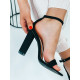 Dámske čierne sandálky Luxoma