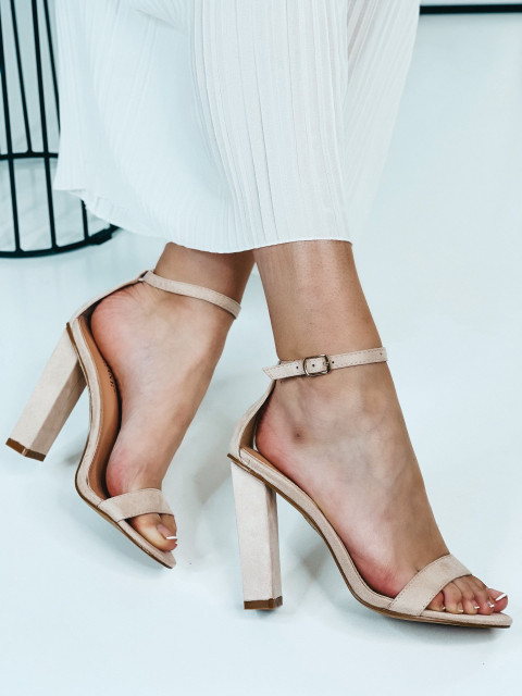 Dámske béžové sandálky Luxoma