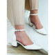 Dámske biele sandálky Roria