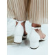 Dámske biele sandálky Roria
