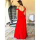 Dámske červené šaty Alma