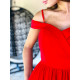 Dámske červené šaty Alma