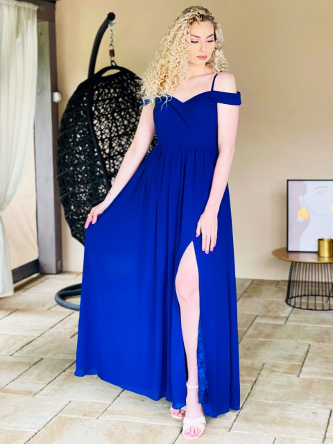 Dámske modré šaty Alma