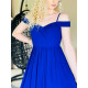 Dámske modré šaty Alma
