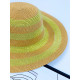 Dámsky hnedý slamený klobúk