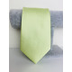 Pánska svetlá zelená saténová kravata 