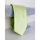 Pánska svetlá zelená saténová kravata 