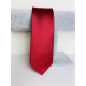 Pánska cherry saténová úzka kravata