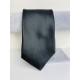 Pánska čierna saténová kravata 