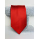 Pánska červená saténová kravata 