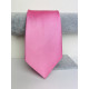 Pánska ružová saténová kravata 