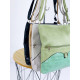 Dámska zelená kabelka s remienkom Amala