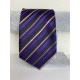 Pánska ružovo-fialová kravata