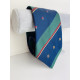 Pánska zeleno-modrá kravata