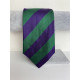 Pánska fialovo-zelená kravata