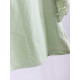 Zelené tričko s madeirovými rukávmi - KAZOVÉ