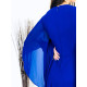 Dámske dlhé modré spoločenské šaty Grece