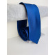 Pánska tmavá modrá úzka kravata