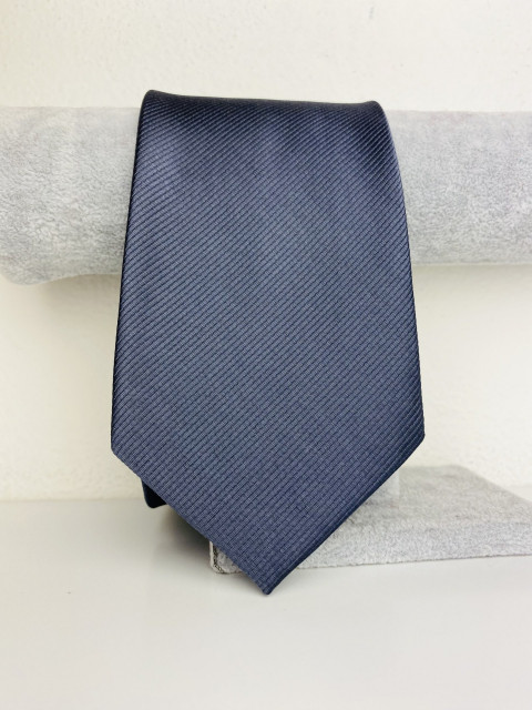 Pánska sivá saténová kravata 