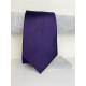 Pánska tmavá fialová saténová kravata 