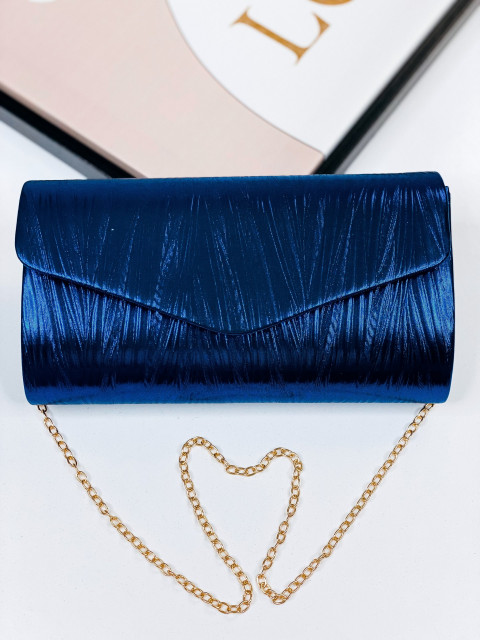 Dámska exkluzívna modrá spoločenská kabelka MARLY