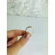 Dámsky zlatý nastaviteľný prsteň 1