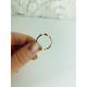 Dámsky zlatý nastaviteľný prsteň 4
