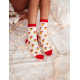 Dámske vianočné ponožky s motívom EMOJI 2