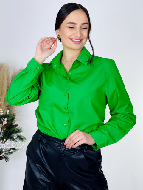 Dámska zelená košeľa FROZELA