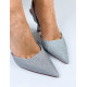Exkluzívne dámske strieborné trblietavé sandále