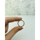 Dámsky zlatý nastaviteľný prsteň 26