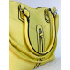 Dámska veľká kabelka s remienkom PERIA - žltá